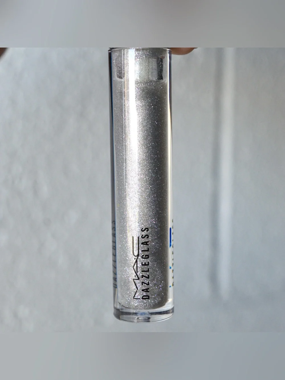 MAC Cosmetics Dazzleglass Lipgloss *SHE-ZAM* Limited Edition Highly Shine Silver